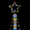 Lampki choinkowe, 525 kolorowych LED, 302 cm