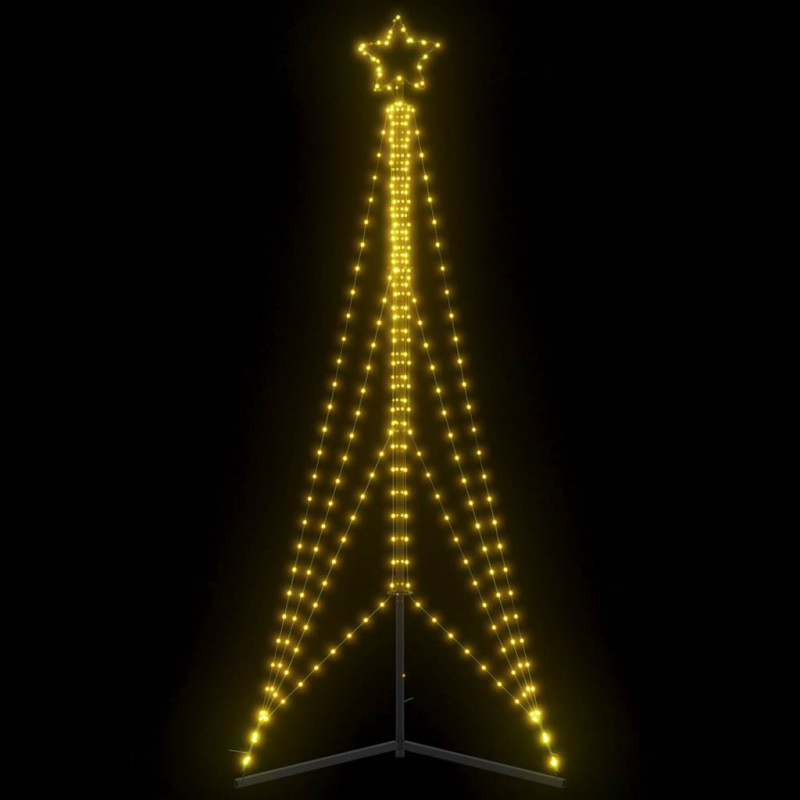 Lampki choinkowe, 483 ciepłych białych LED, 240 cm