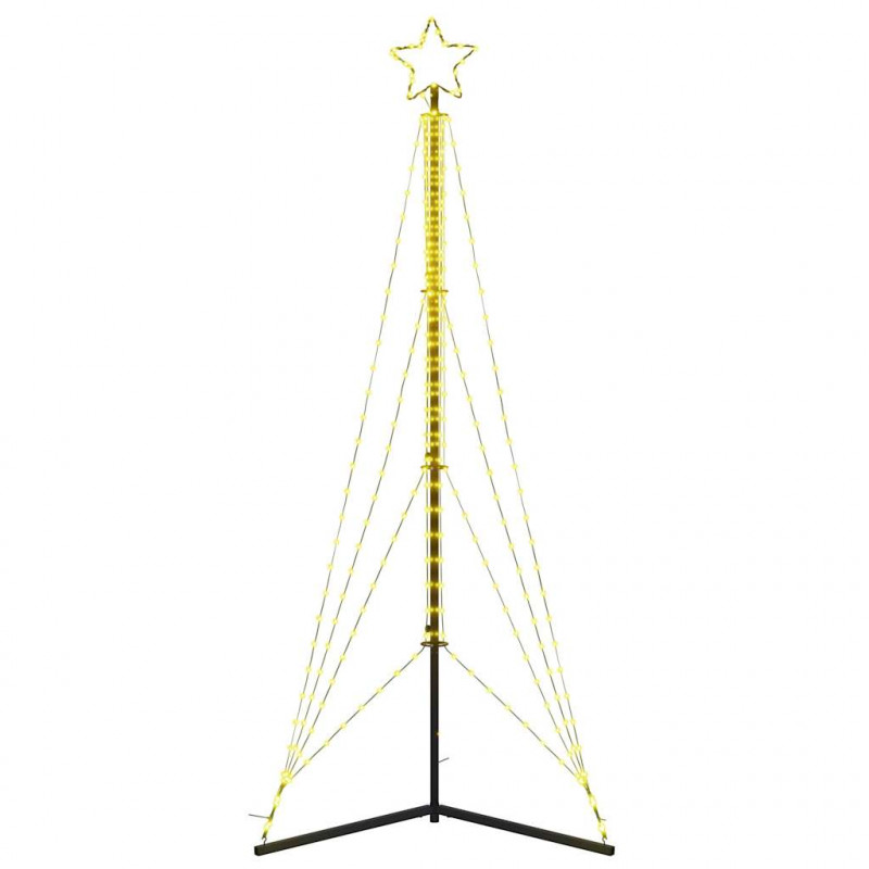 Lampki choinkowe, 483 ciepłych białych LED, 240 cm