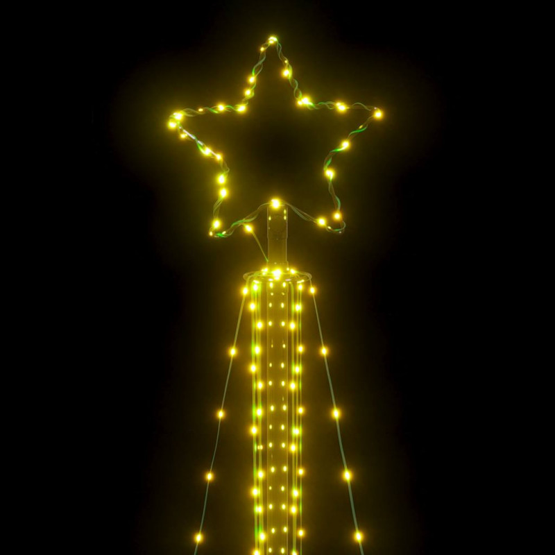 Lampki choinkowe, 483 ciepłych białych LED, 240 cm