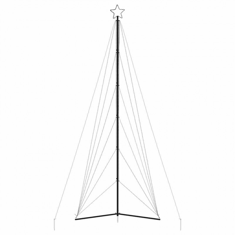 Lampki choinkowe, 861 kolorowych LED, 478 cm