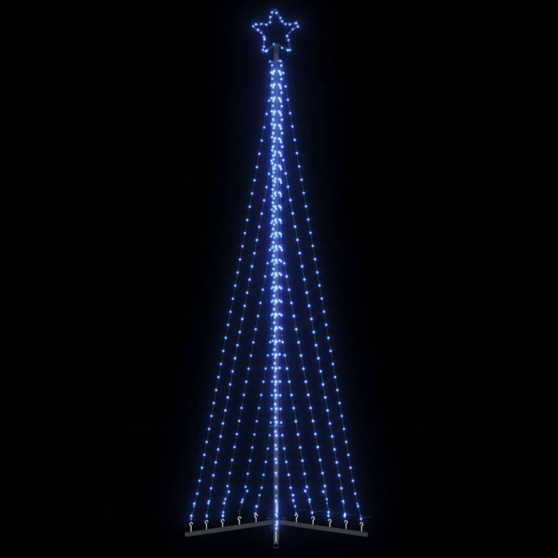 Lampki choinkowe, 495 niebieskich LED, 300,5 cm