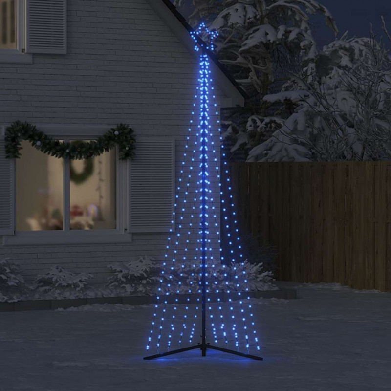 Lampki choinkowe, 495 niebieskich LED, 300,5 cm