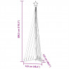 Lampki choinkowe, 495 niebieskich LED, 300,5 cm