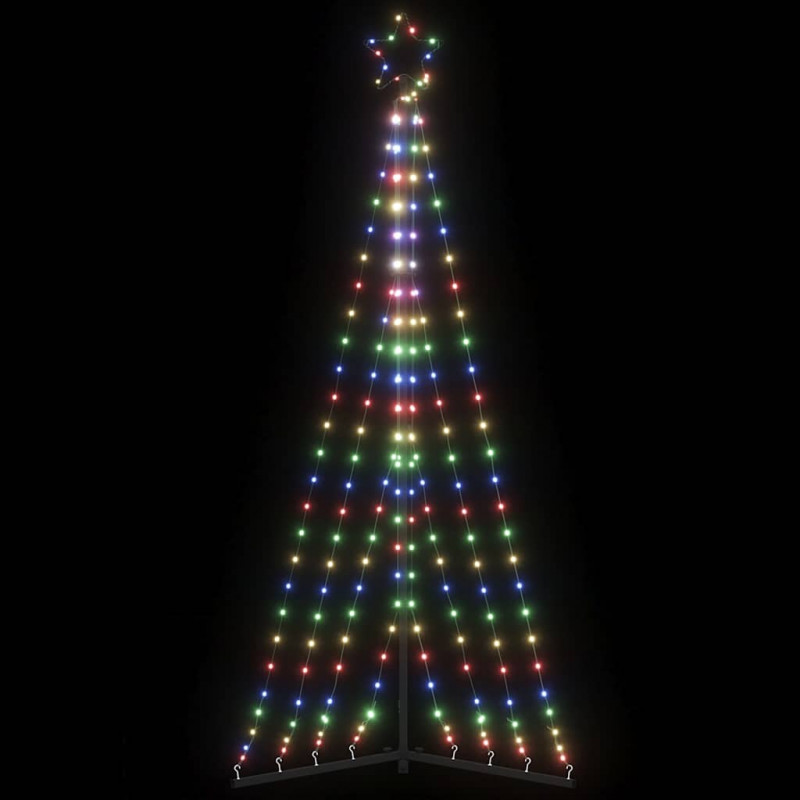 Lampki choinkowe, 339 kolorowych LED, 187 cm