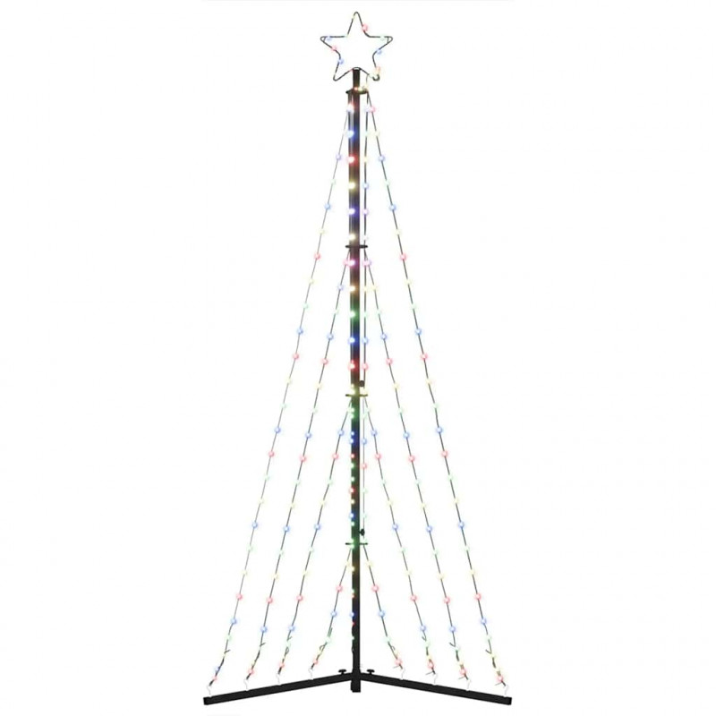 Lampki choinkowe, 339 kolorowych LED, 187 cm