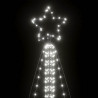 Lampki choinkowe, 861 zimnych białych LED, 478 cm