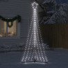 Lampki choinkowe, 447 zimnych białych LED, 249 cm