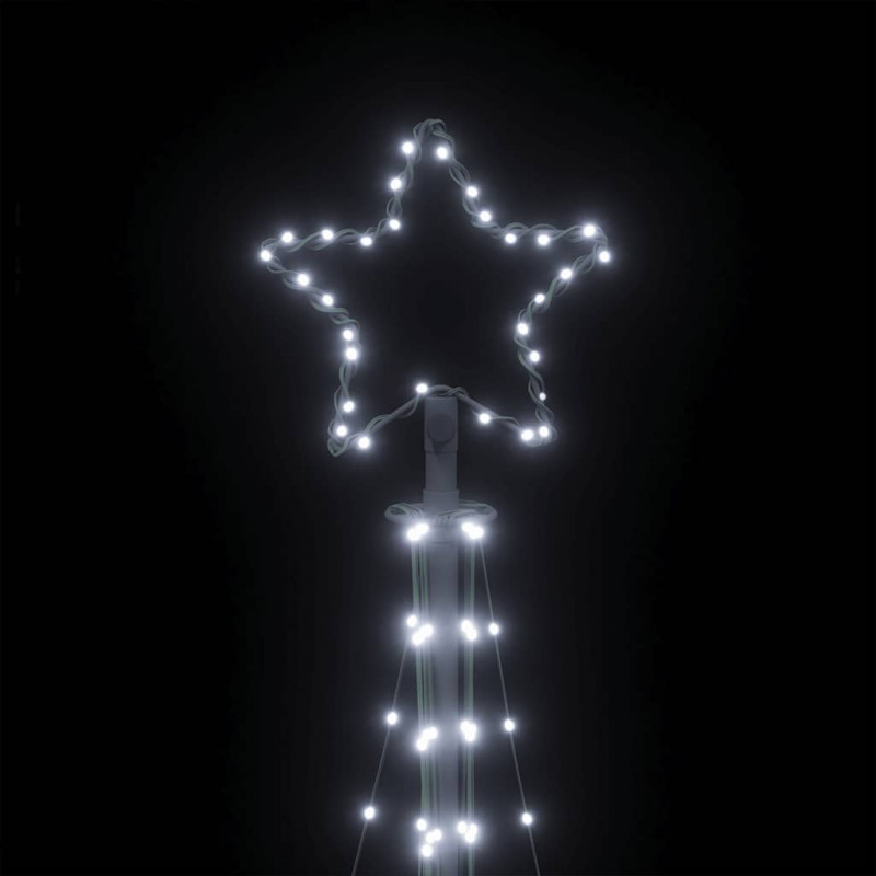 Lampki choinkowe, 447 zimnych białych LED, 249 cm