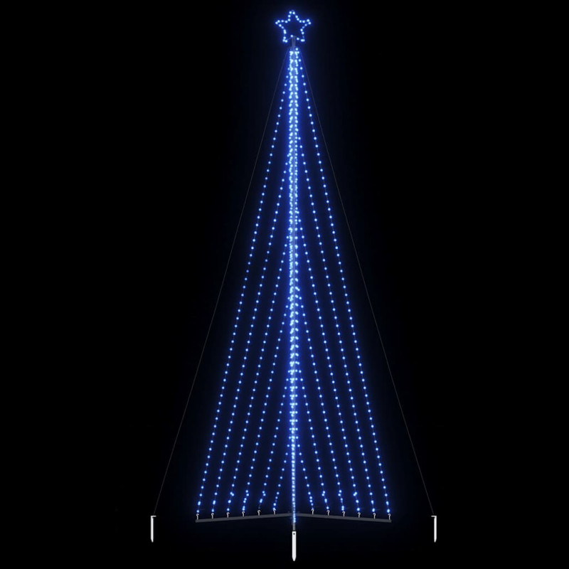 Lampki choinkowe, 789 niebieskich LED, 476 cm