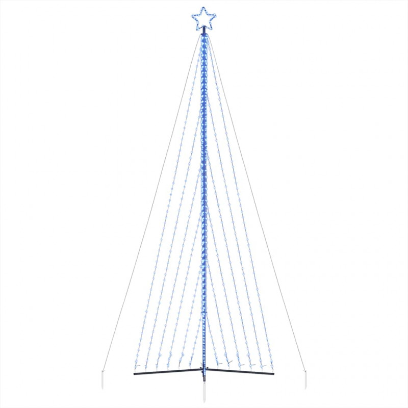 Lampki choinkowe, 789 niebieskich LED, 476 cm