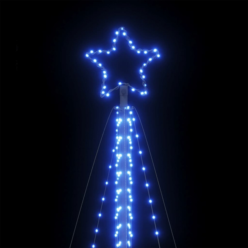 Lampki choinkowe, 789 niebieskich LED, 476 cm
