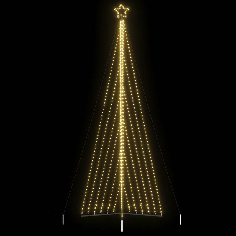 Lampki choinkowe, 789 ciepłych białych LED, 476 cm