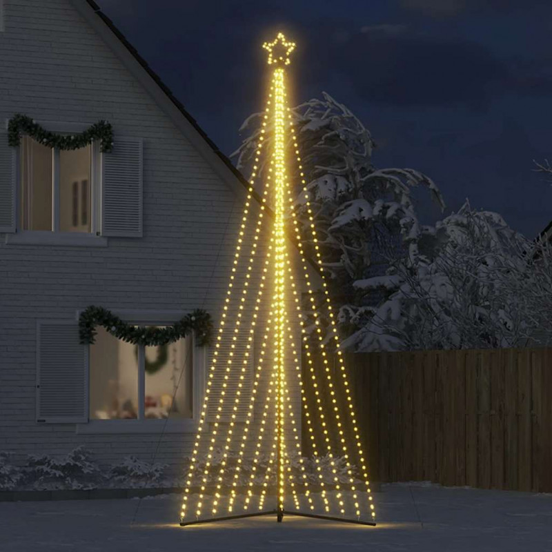 Lampki choinkowe, 789 ciepłych białych LED, 476 cm