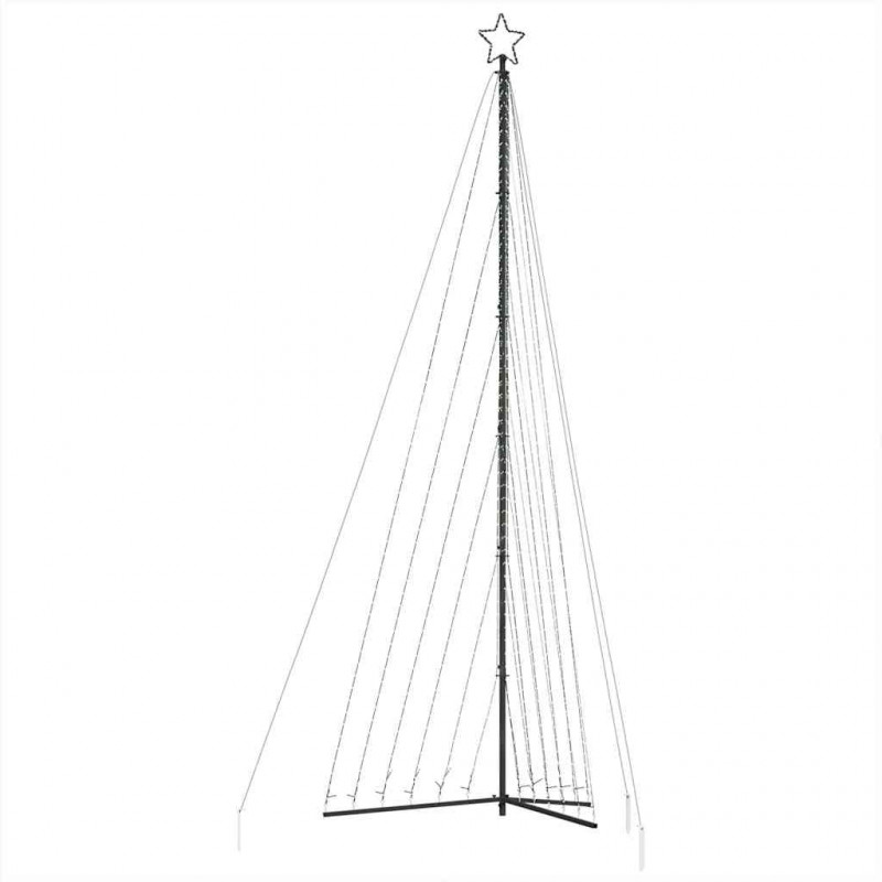 Lampki choinkowe, 789 ciepłych białych LED, 476 cm