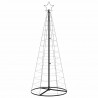 Stożkowa choinka z lampek, 200 niebieskich LED, 182 cm
