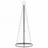 Stożkowa choinka z lampek, 200 niebieskich LED, 182 cm