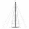 Stożkowa choinka z lampek, 1534 kolorowych LED, 503 cm