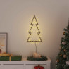 Lampki świąteczne choinka sylwetka, 80 LED