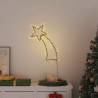 Świąteczne lampki spadająca gwiazda sylwetka, 80 LED