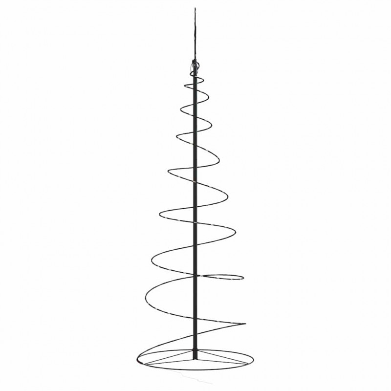 Stożkowa choinka z lampek, 100 ciepłych białych LED, 150 cm