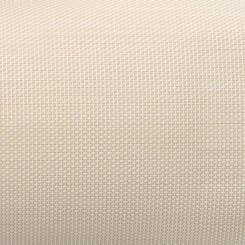 Poduszka zagłówek na krzesło, kremowa, 40x7,5x15 cm, textilene