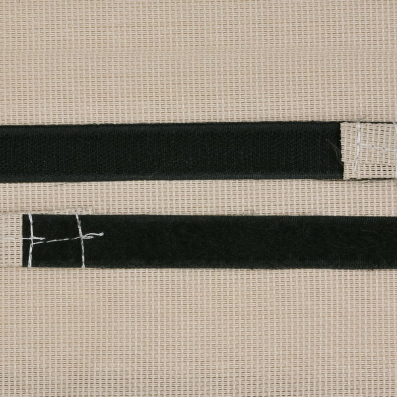 Poduszka zagłówek na krzesło, kremowa, 40x7,5x15 cm, textilene