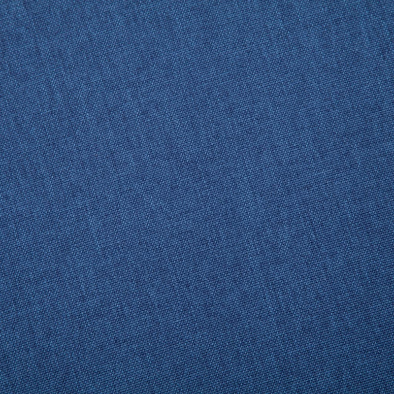 2-osobowa sofa tapicerowana tkaniną, niebieska