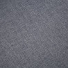 Sofa 2-osobowa tapicerowana materiałem, ciemnoszara