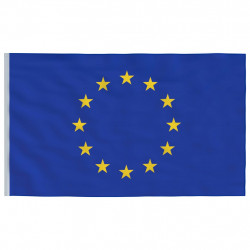 Flaga Unii Europejskiej z masztem, 5,55 m, aluminium