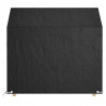 Pokrowce na ławki ogrodowe, 2 szt, 8 oczek, 130x70x70/88 cm, PE