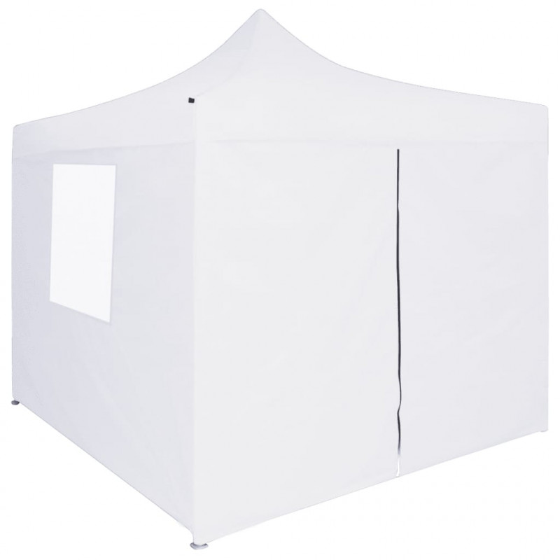 Profesjonalny, składany namiot imprezowy, 4 ściany, 3x3 m, stal