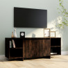 Szafka pod TV, przydymiony dąb, 130x35x50 cm
