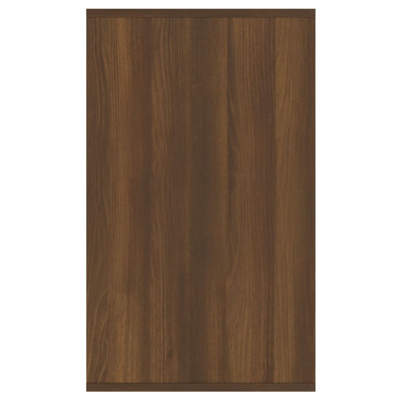 Szafka, brązowy dąb, 135x41x75 cm, materiał drewnopochodny