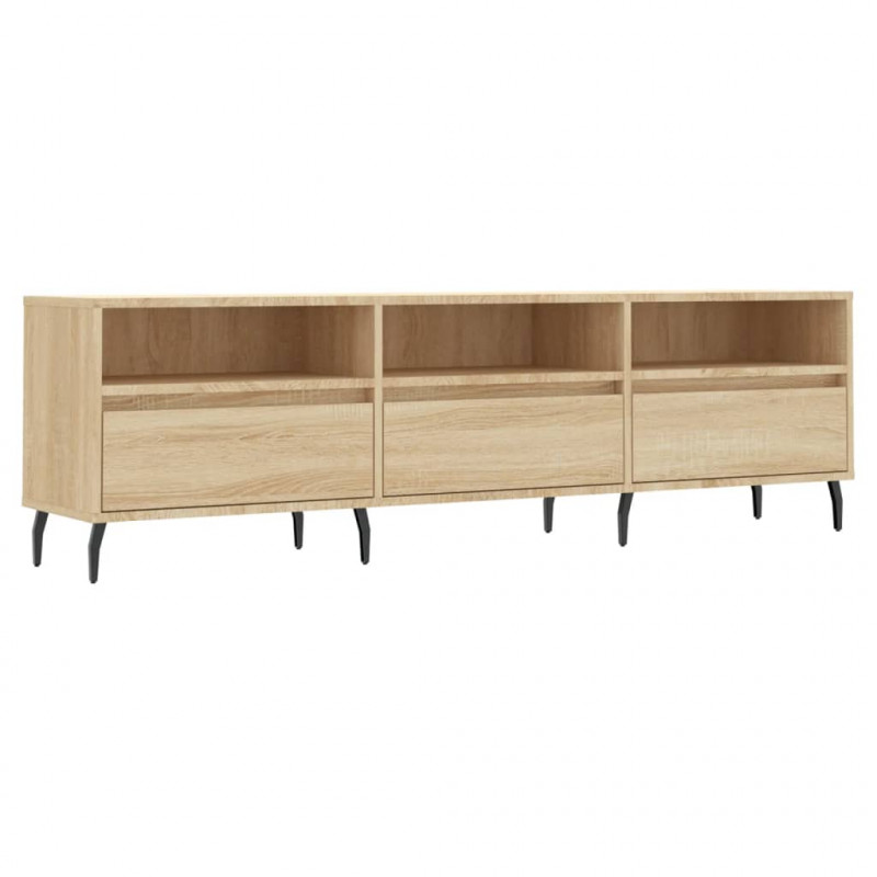 Szafka pod TV, dąb sonoma, 150x30x44,5 cm