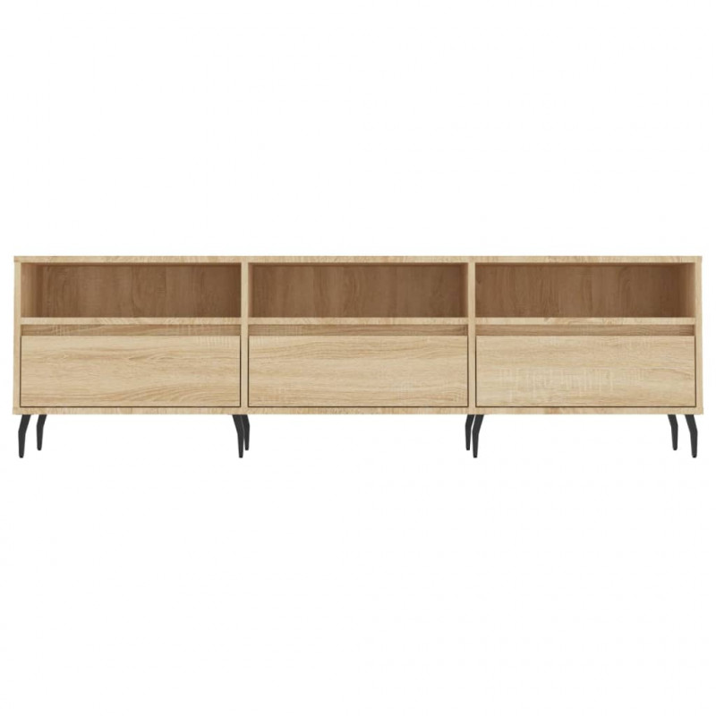 Szafka pod TV, dąb sonoma, 150x30x44,5 cm