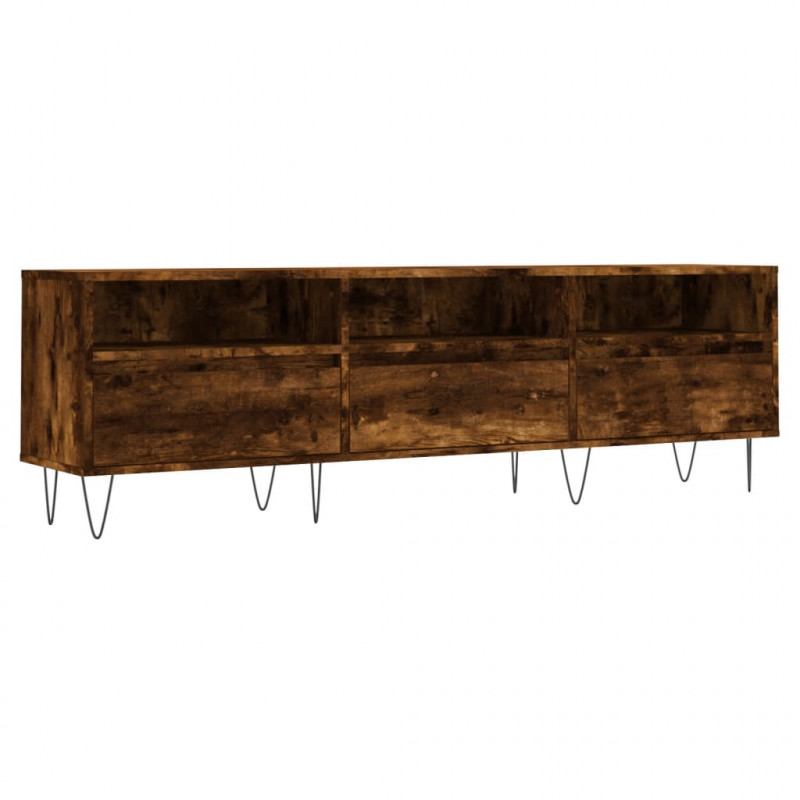 Szafka pod TV, przydymiony dąb, 150x30x44,5 cm