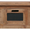 Szafka pod TV, 3 szuflady, 120x30x40 cm, lite drewno mahoniowe