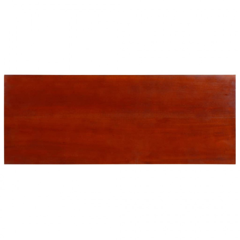 Stolik konsolowy, klasyczny brąz, 90x30x75 cm, drewno mahoniowe