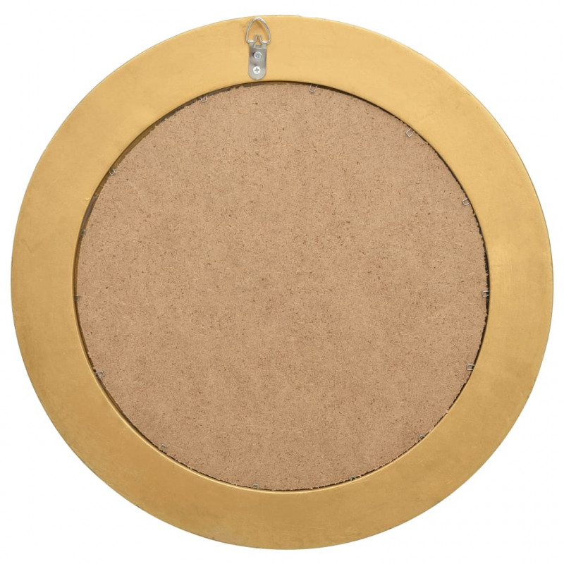 Lustro ścienne w stylu barokowym, 50 cm, złote