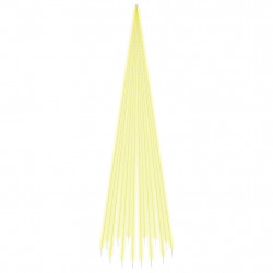 Choinka do montażu na maszcie 1134 ciepłych białych LED, 800 cm