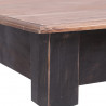 Biurko z 3 szufladami, 117 x 57 x 75 cm, lite drewno mahoniowe