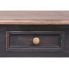 Biurko z 3 szufladami, 117 x 57 x 75 cm, lite drewno mahoniowe