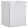 Szafka na pralkę, biała, 68,5x64,5x88 cm, PVC