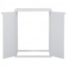 Szafka na pralkę, biała, 68,5x64,5x88 cm, PVC