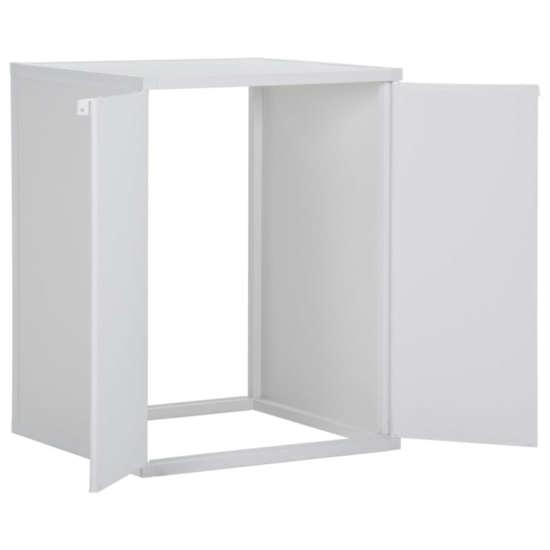 Szafka na pralkę, biała, 68,5x64,5x88 cm, PVC