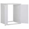 Szafka na pralkę, biała, 68,5x64,5x88 cm, PVC
