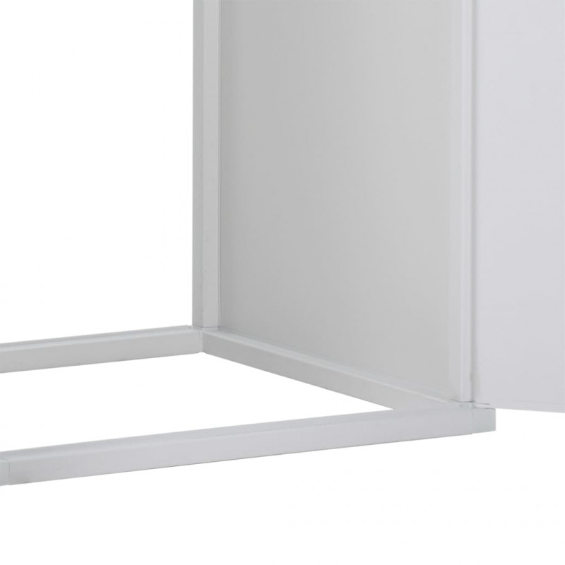 Szafka na pralkę, biała, 68,5x64,5x88 cm, PVC