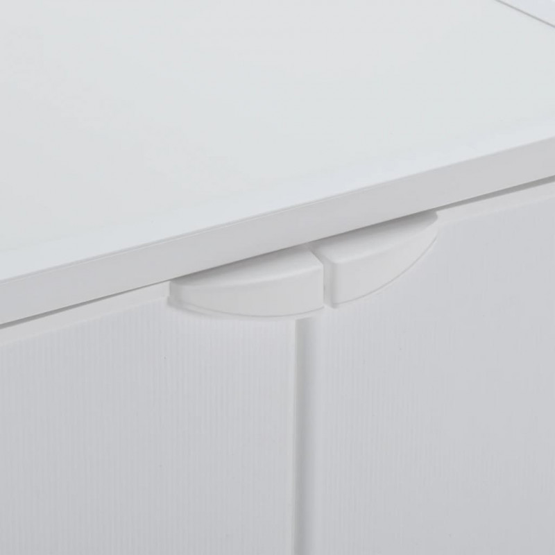 Szafka na pralkę, biała, 68,5x64,5x88 cm, PVC