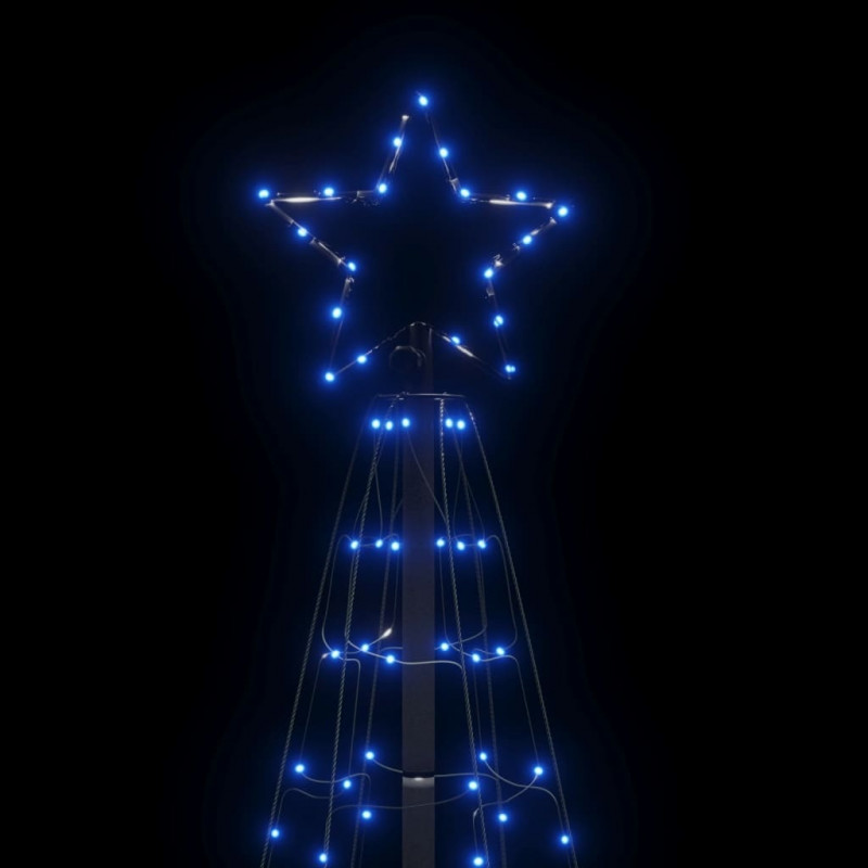 Choinka z lampek, z kołkami, 220 kolorowych LED, 180 cm
